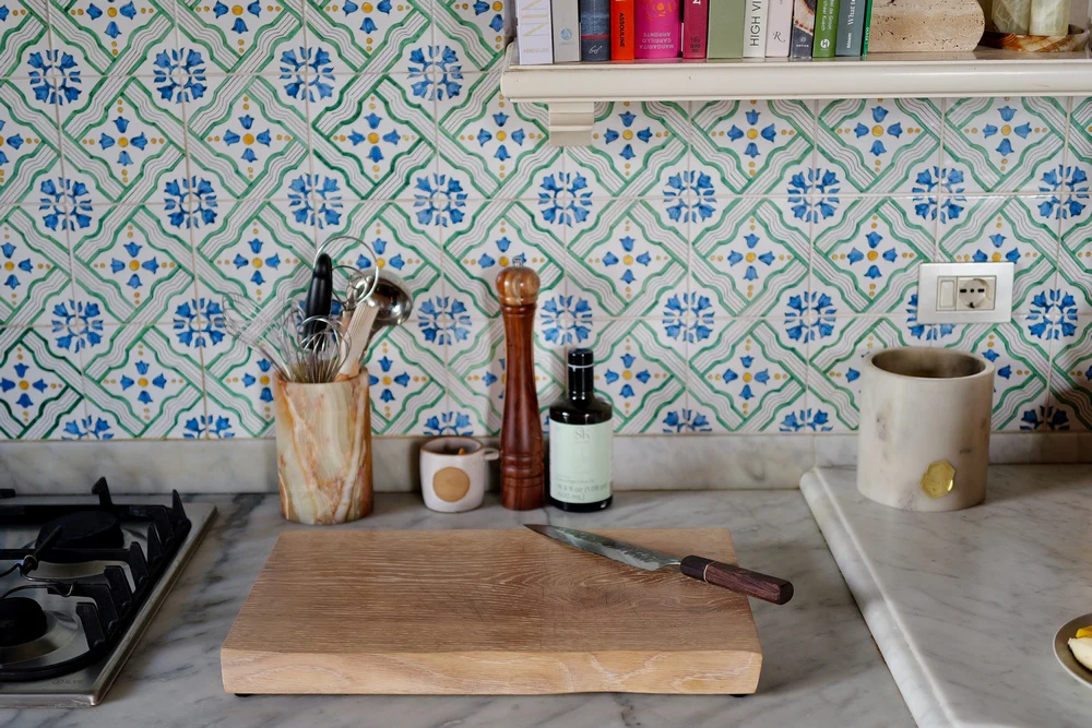 Gift Sets photographed in warm wooden kitchen styling